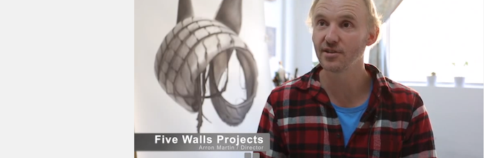 Roy Chu interviews Aaron Martin about Five Walls (includes interviews with other artist run spaces and their directors)